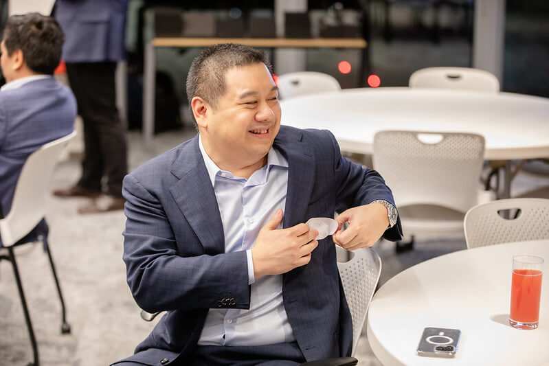 Victor Tung at Volunteer event 2023