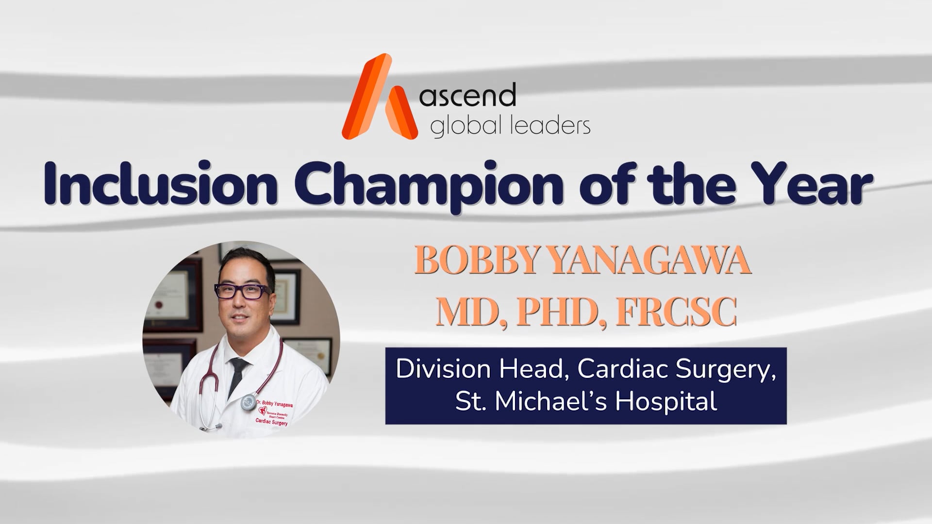 Championing Inclusion: Dr. Bobby Yanagawa’s Mission to Diversify Medicine